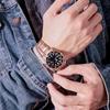 New Fashion Men's Watch Trendy Personalized Calendar Men's Steel Band Waterproof Men's Watch