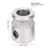 5Pcs Feedstock Wheel for MK8 Extruder Feeding Concave Gear 3D Printer Accessories