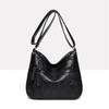 PU kožená taška přes rameno Ženy Kauzální Luxusní kabelky a peněženky Dámská Designová taška Hobos Malá značka Crossbody kabelky