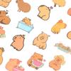 50 Stück Kindergeschenk Spielzeug Niedliche Capybara Tier Aufkleber Auto Motorrad Reisegepäck Telefon Gitarre Laptop Cartoon Helm Aufkleber