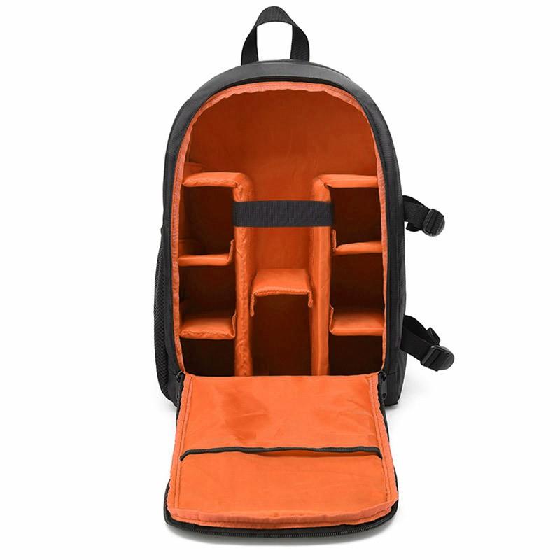 Waterproof DSLR Camera Backpack Men Women - Nylon Outdoor Photography Bag With Padded Straps Fits Canon Nikon Mirrorless