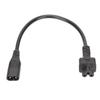 IEC320 C8 to IEC320 C5 Power Cord IEC320 C8 Male to C5 Female Cable Adapter for 3 Prong Laptop Power Adapters 100‑250V