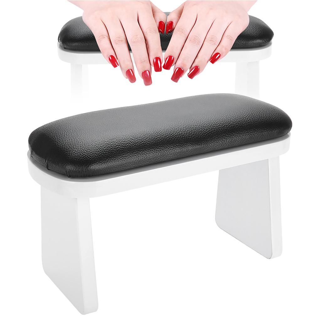 Nail Art Manicure Hand Rest Cushion for Arm Rest Manicure Salon Black