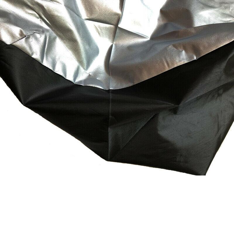 Durable And Sturdy 210d Oxford Fabric Waterproof Car Spare Tire Cover Resistant To Uv Rays Dust-proof Tyre Storage Tote Car Tire