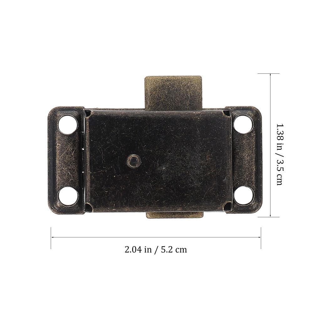 

1Set Classical Furniture Locks Metal Hardware for Jewelry Box Vintage Cabinet Drawer Flush Mount Style Security Latch China Mainland
