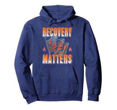 Recovery Is Sobriety Motivational Hoodie Important, Support,