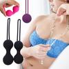 3Pcs Kegel Balls Vaginal Geisha BallSilicone Ben Wa Ball Vagina Tighten Exercise Machine Sex Toy for Women