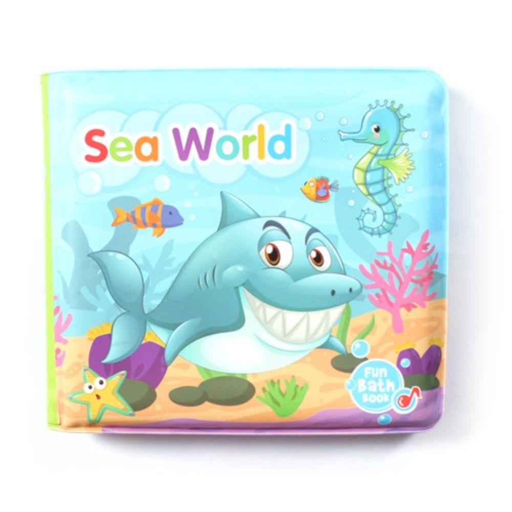 Color Changing Floating Cloth Book Bath Books Sound Bath Books Water Bathroom Toys  Toddler