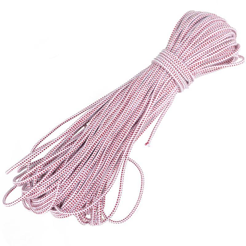 Elastic Band for Clothing and Mosquito Nets - High Elasticity Thin Round Design
