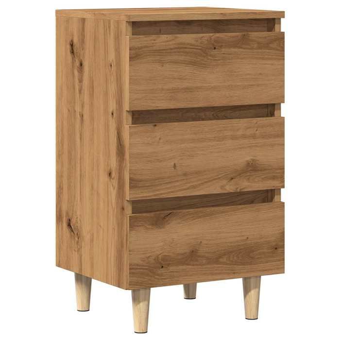VidaXL Bedside Table Artisan Oak 40x35x69 Cm, Bedside Cabinet, Side Table, Bed Cabinet, Bedside Cabinet, 856422