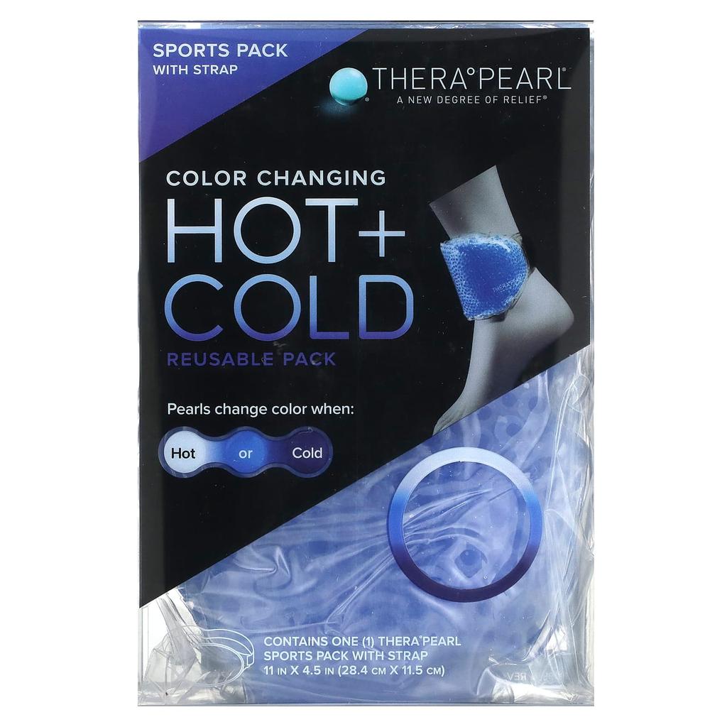 Color changeable, hot and cold water reusable pack, sports pack, strap included, 1 pack