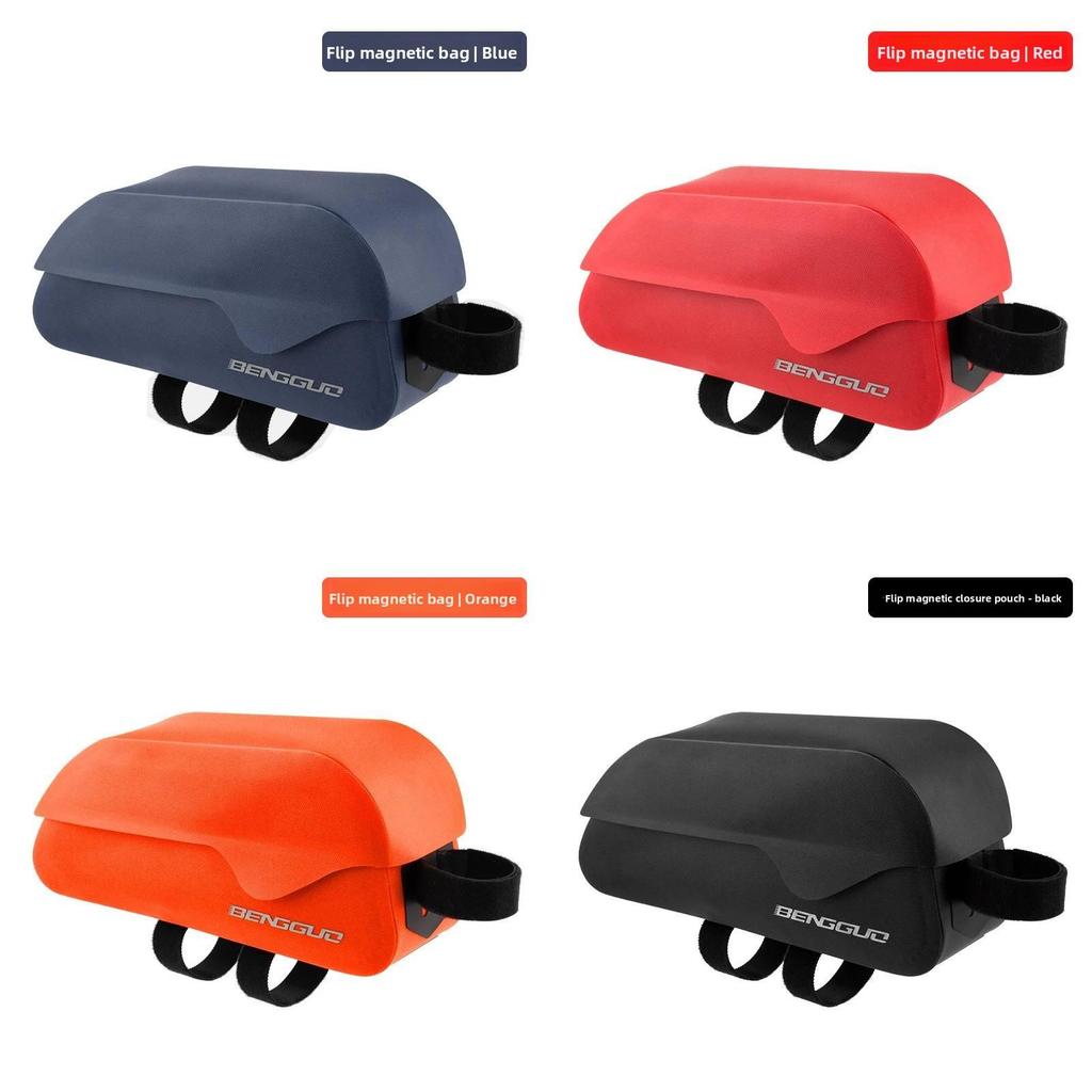 Bicycle Magnetic Handlebar Bag With Waterproof Tpu Material For Mountain And Road Cycling Enthusiasts