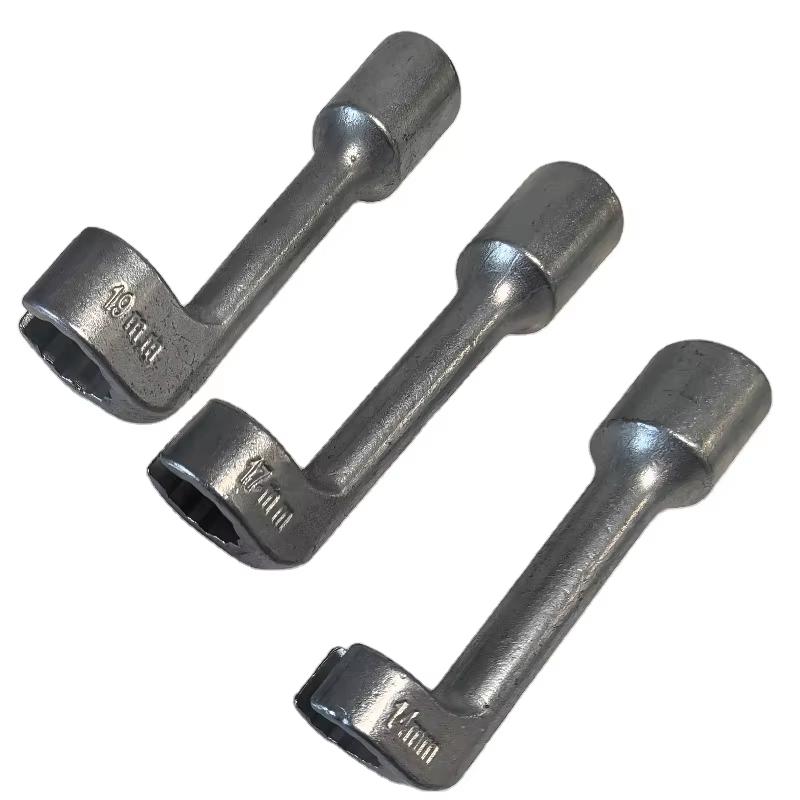 17/19/22mm Open End Socket Wrench For Removing High Pressure Fuel Hose Injector Nozzle Disassembly