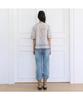 THURSDAY ISLAND Motif Pattern Color Block Border Blouse_T264Mbl269W