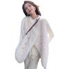 Lamb wool imitation fur vest autumn and winter women's new Korean version medium and long lamb wool vest jacket