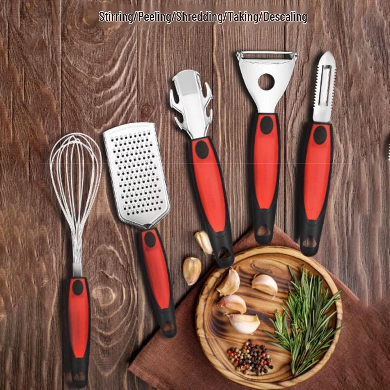 COOKER KING 5-Piece Kitchen Utensil Set