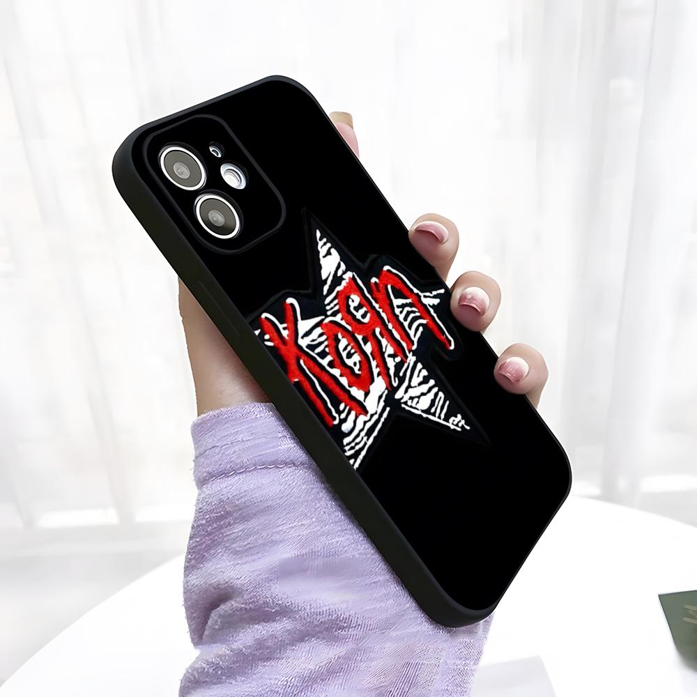 Rock Band K-Korn Phone Case For IPhone 17 Pro Max 15 Pro 16 14 Plus 12 13 Mini 11 Pro Shockproof Soft Cover