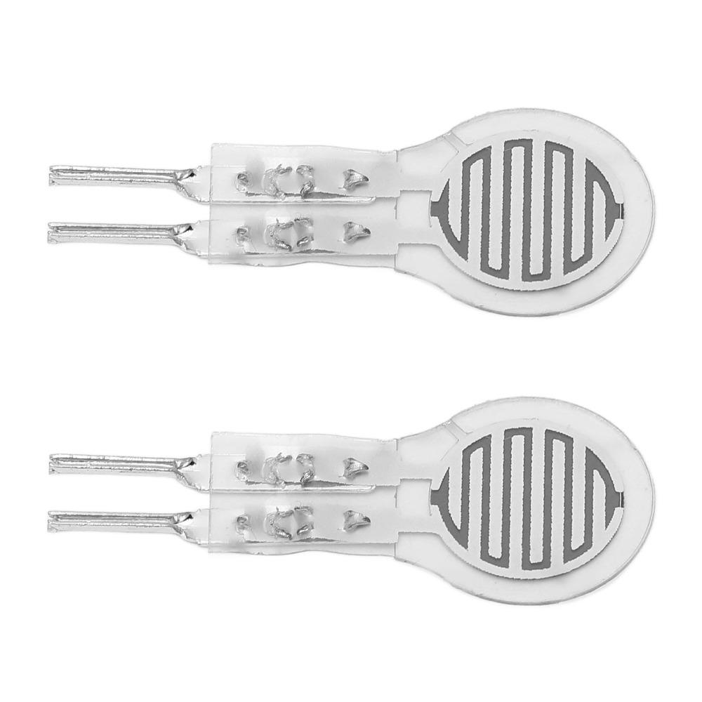 2PCS 0-500g Range Thin Film Pressure Sensor Force Sensitive Resistor  Monitors Physical Phenomena