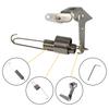 Stainless Steel Universal 24"/36'' Throttle Gas Cable & Spring Set Street Hot Rod Performance For Ford Chevy Silver