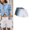 Spring New Fashion Commuter Casual All-matching High Waist Slimming Loose Comfortable Version Shorts 7223024