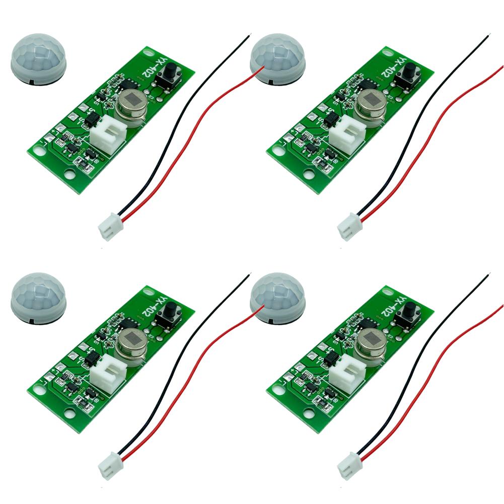 20-1PC 3.7V DIY Solar Light Circuit Board Control Sensor Module Garden Night Light Controller Infrared Solar Lamp Panel Kits