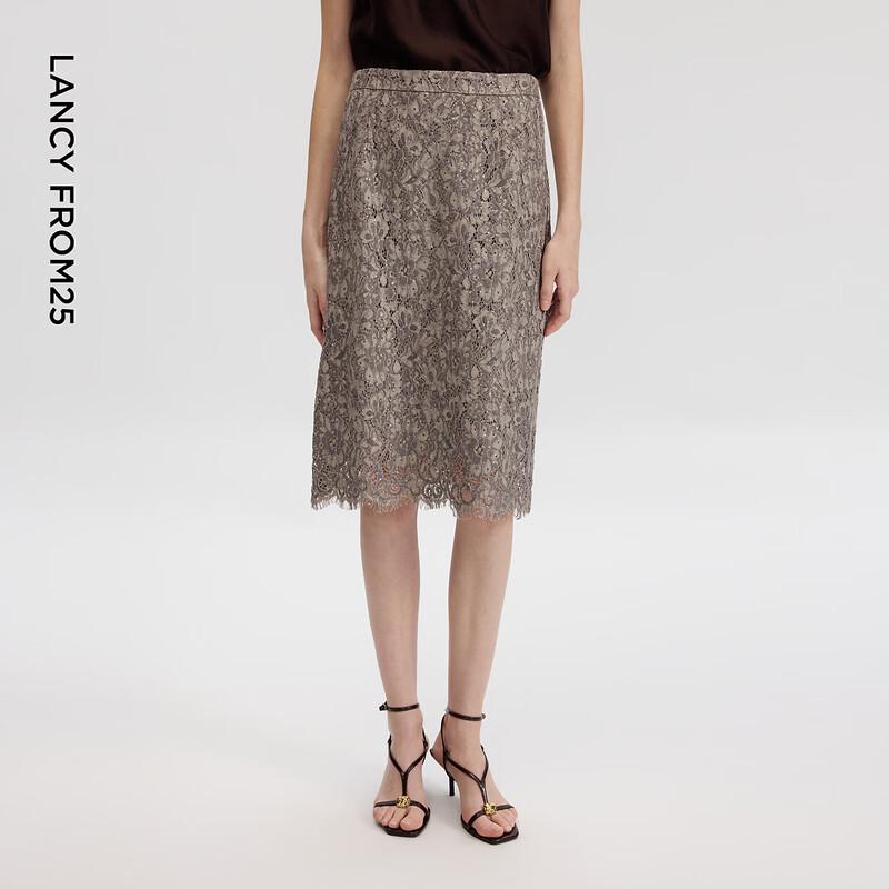Langzi Lace Straight Skirt