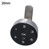 Convenient Access Control For Bathroom Bathroom Locker Lock USB Charging Administrator Password Alarm Function Long Battery Life