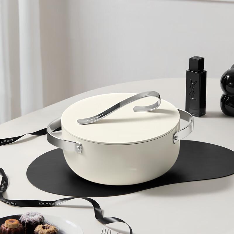 Wenlun Berg Lint Keramiek Anti-aanbak Multi-Cooker Pan