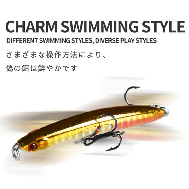 Sinking Minnow Fishing Lures Crankbait Jerk Baits 68mm Jerkbait for Freshwater Saltwater Fishing Pike Carkbait Swimbait