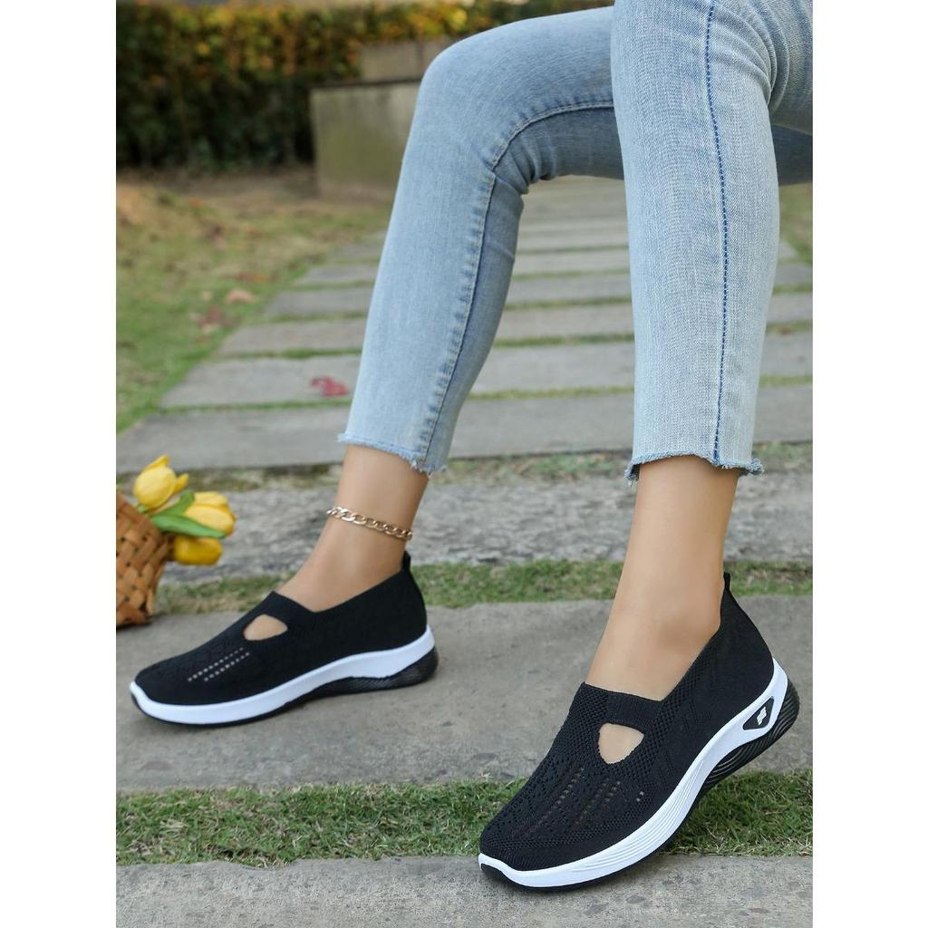 Damesschoenen Casual Schoenen Zachte Zool Ademend Mode Mama Schoenen Sneakers Dames
