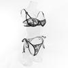 Elegant Cross-border Sexy Embroidered Lace Butterfly Bra & Lingerie Set