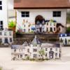 Sticker Book 10sheets/bag Rustic Town Landscaping Sticker Pack Handbook Stationery DIY Handmade  Scrapbook Diary Die Cut Sticker