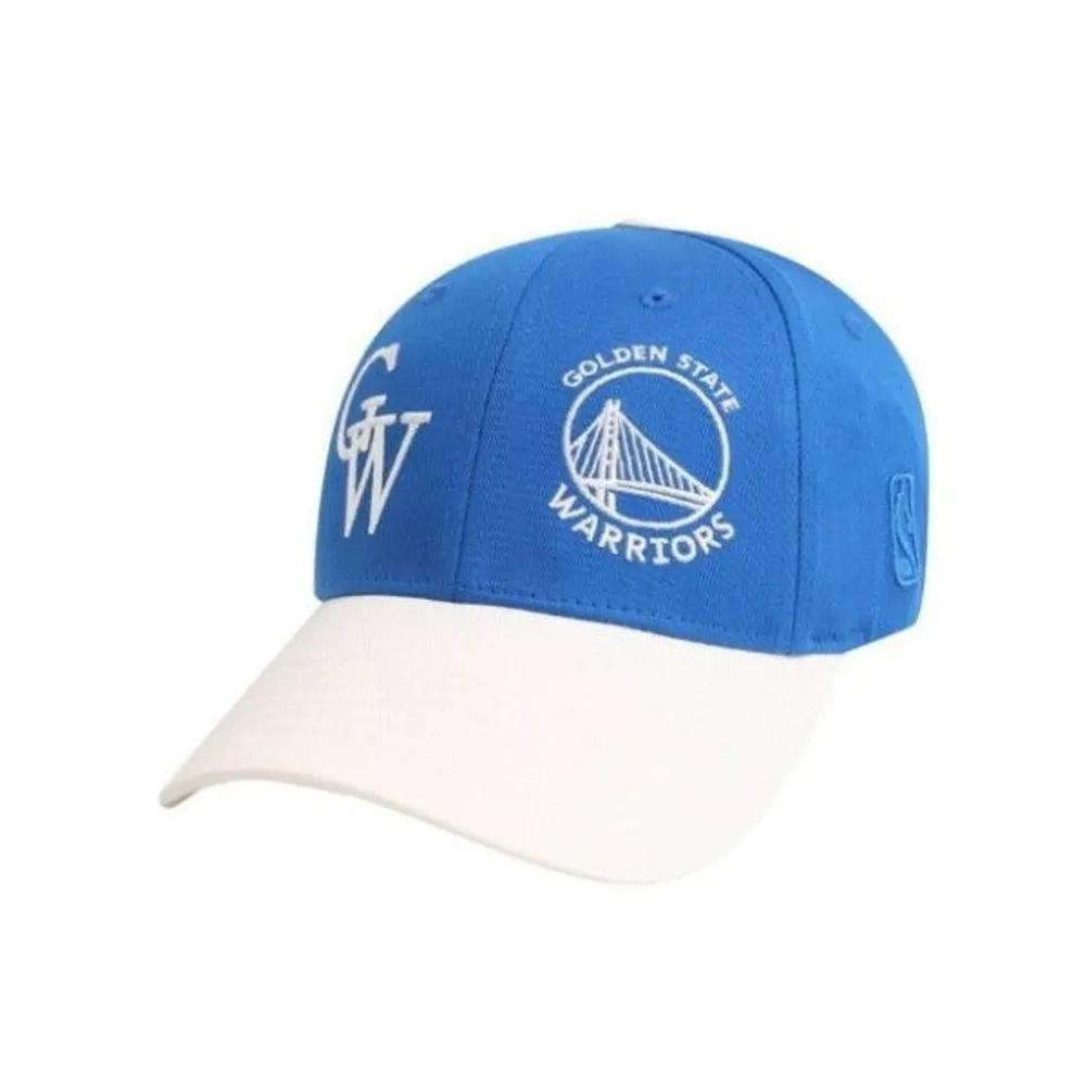 [NBA] M Cap KQC N255AP456P-BL GSW Two-Panel Embroidered Flex Fit HARD FLEX CAP_HC165 M