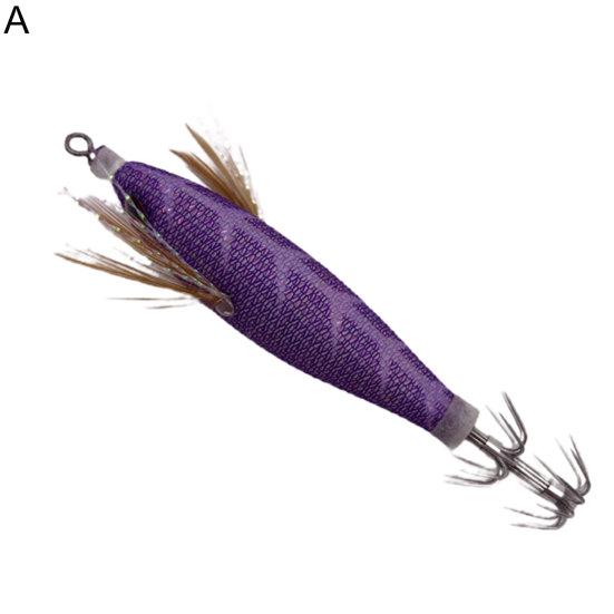 8cm/6g Luminous Shrimp Bait Sharp Squid Hook Simulation 3D Fisheye Jigging Fishing Outdoor