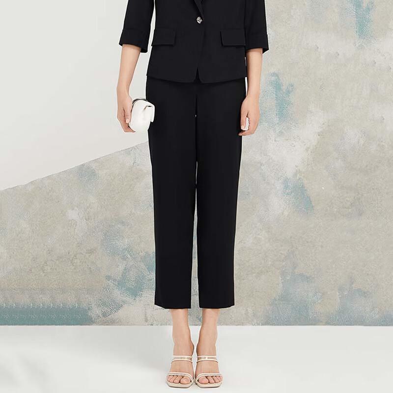 

JESSIE Women s High-Waist Slimming Cropped Pants M