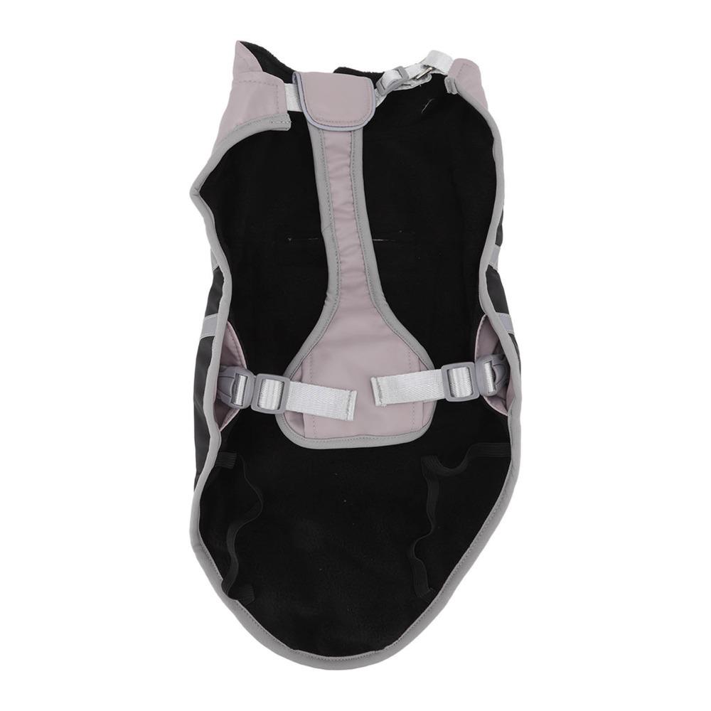 Waterproof Fabric Dog Waterproof Raincoat Adjustable Strap Lightweight Build Pet Reflective Jacket Reflective Strip