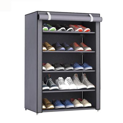Shoes Storage 3/4/5/6 Layer Shoes Shelf Easy Assembled Shoe Rack Cabinet Shoe Organizer Stand Holder Home Shoe Box