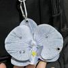 Dekorace na batoh Klíčenka s orchidejí Phalaenopsis Dárky Simulace Květinový přívěsek Taška