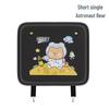 Upgraded Car Kick Mat & Back Seat Organizer for Child Seats