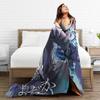 Ados World Tour  Warm Soft Blanket  Boy Girl Plush Throw Blanket Comfortable Bedroom Flannel Bedspread Sofa Bed Cover