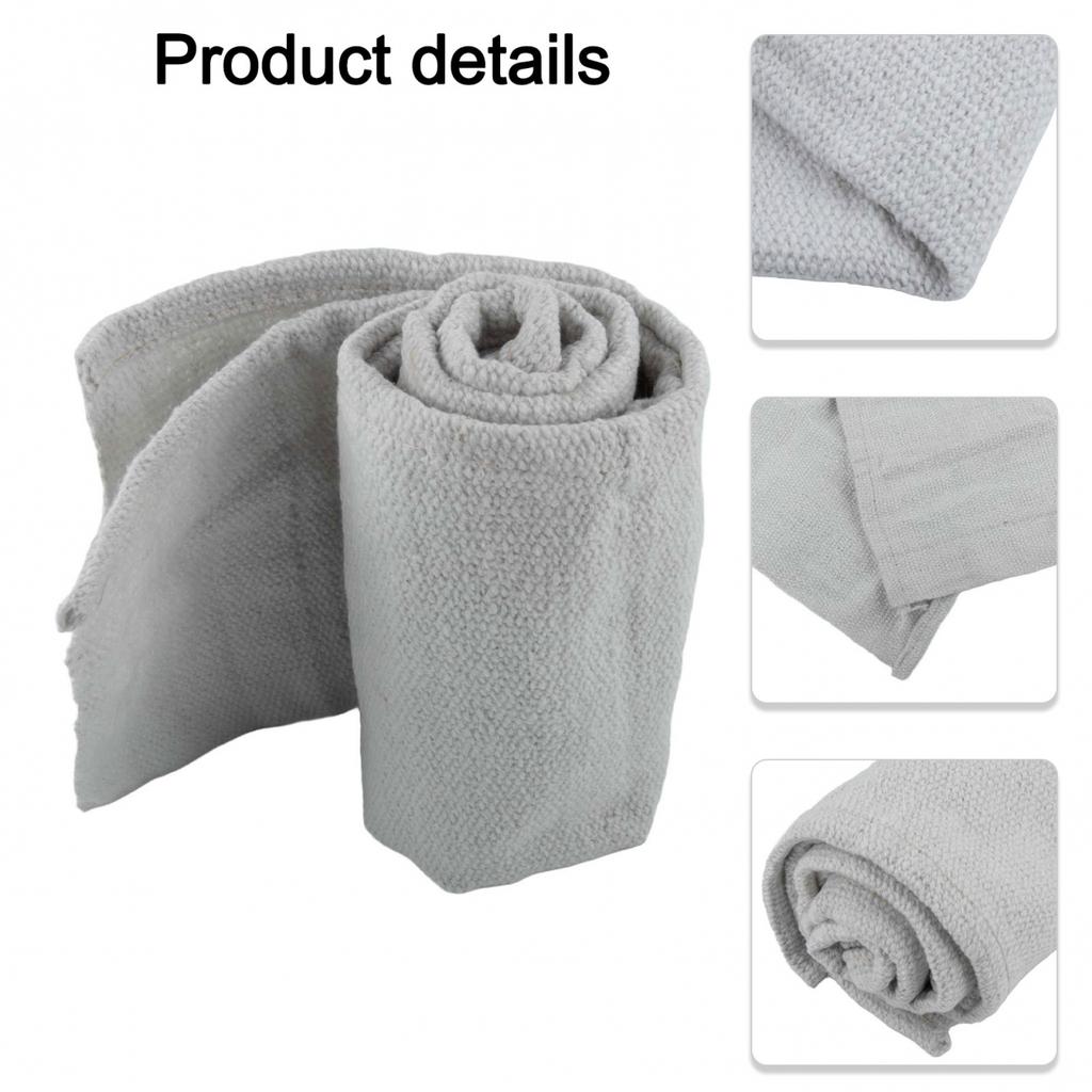 Insulation Fireproof Blanket 2mm Thick for Furnaces and High Temp Equipment