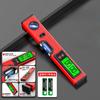 1 Pezzo Righello Livella Digitale ad Alta Precisione Righello Livella Elettronico con Magnete Righello Multifunzione per Pendenze Livello