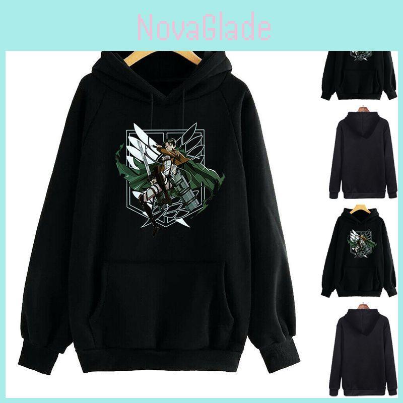 Cozy Attack On Titan Corps Mikasa Eren Hoodie Sweatshirt Perfect For Teens And Adults