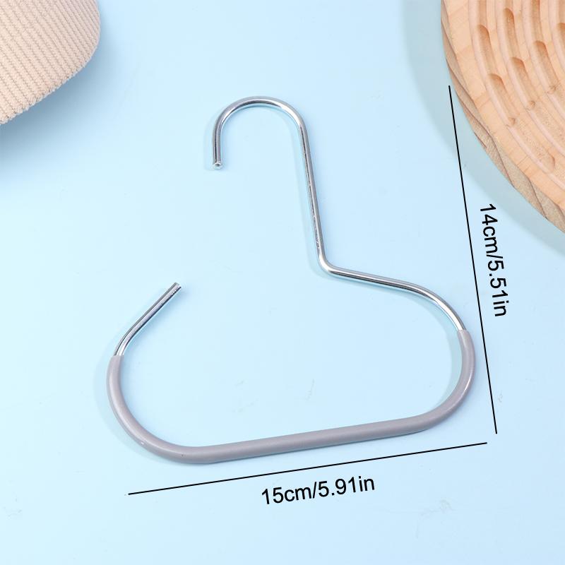 1Pcs Durable Circle Ring Hat Hanger Non-Marking Non-Slip Scarf Towel Tie Hanging Rack Hat Display Storage Racks