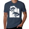 Anime Goth Girl Eyes Tshirt Urban Casual Loose Fit Tee