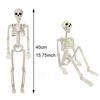 40cm Posable Halloween Human Shape Skeleton Skeleton Human Shape Bones Halloween Herror Decorations Haunted House Horror Props