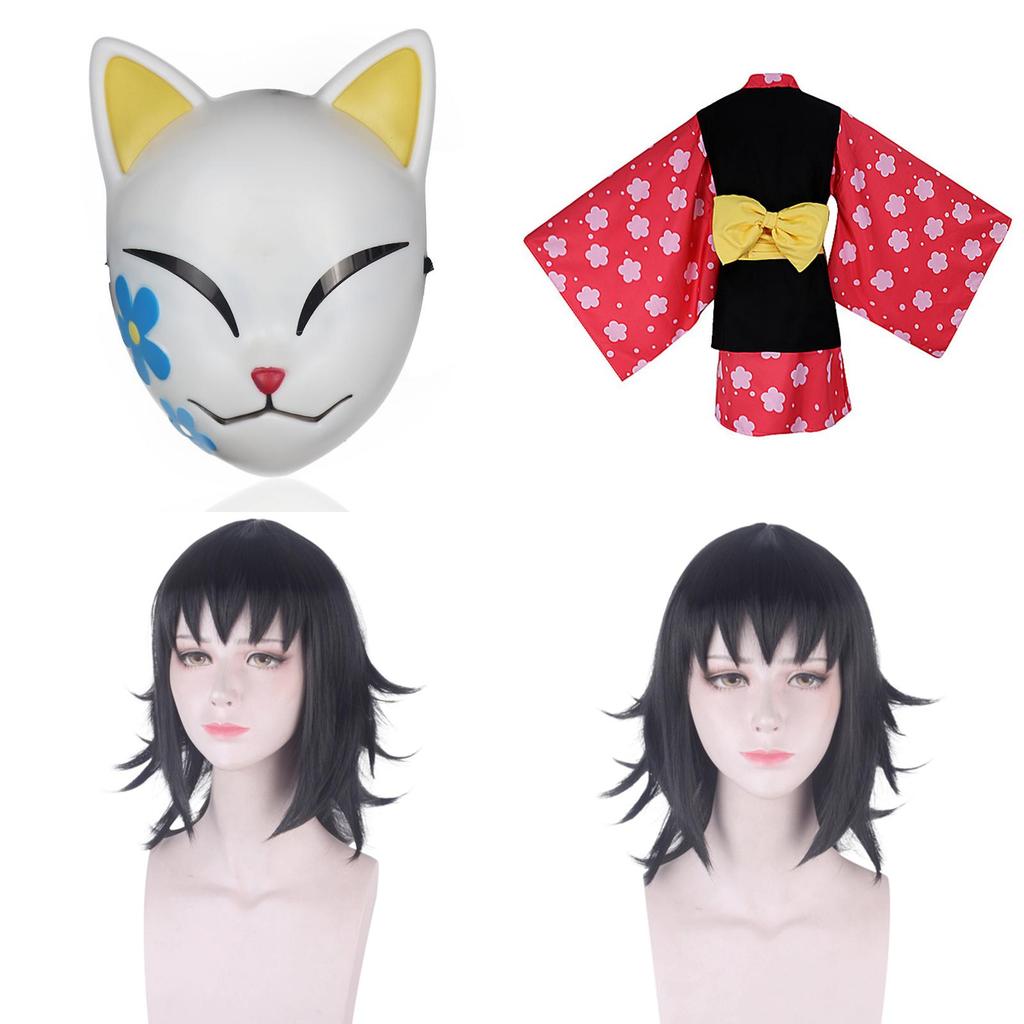 Exquisite Demon Slayer Kimetsu No Yaiba Makomo Cosplay Costume For Women With Perfect Stitches And Breathable Fabric