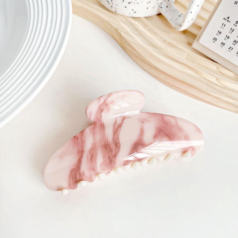 Hair Clip Ink Painting Pattern Hair Claw Shark Clip Ponytail Barrettes  Travel