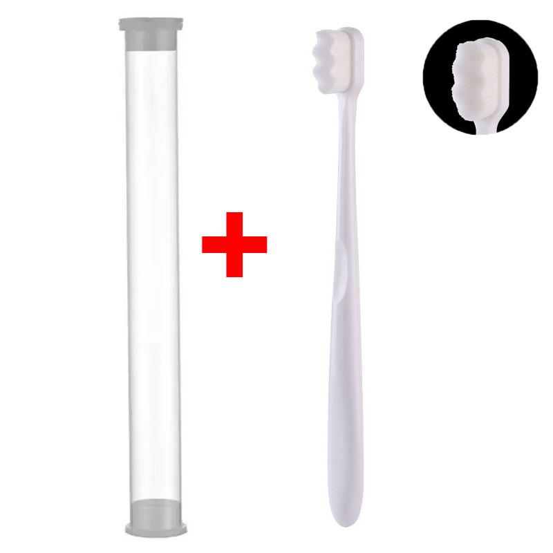 1/2/3pcs Adult Toothbrush Ultra Soft-Bristled Toothbrush Nano Toothbrush For Sensitive Gums Extra Toothbrushes Sensitive Teeth
