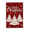 Merry Christmas Hanging Flags Garden Flag Banner Candy Candy Double-sided Printing Imitation Linen Flags Home Garden Decoration